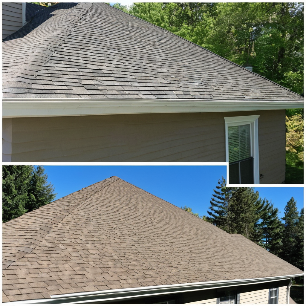 Certified roof repair project demonstrating professional installation techniques